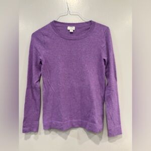 J. Crew Teddy Purple Cotton wool Long Sleeve Shirt Size XS